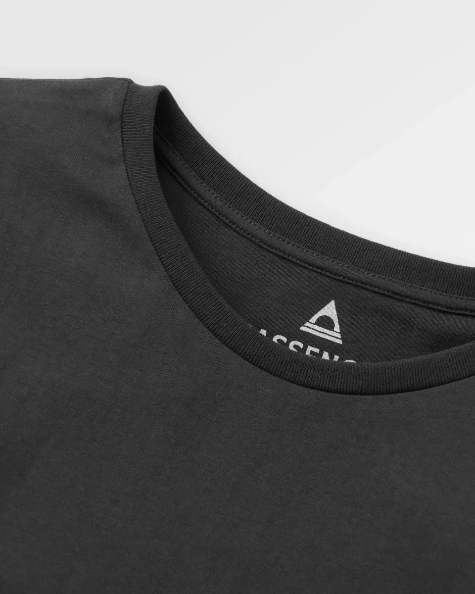 T-shirt en Coton Recyclé Penida - Noir – Image 8