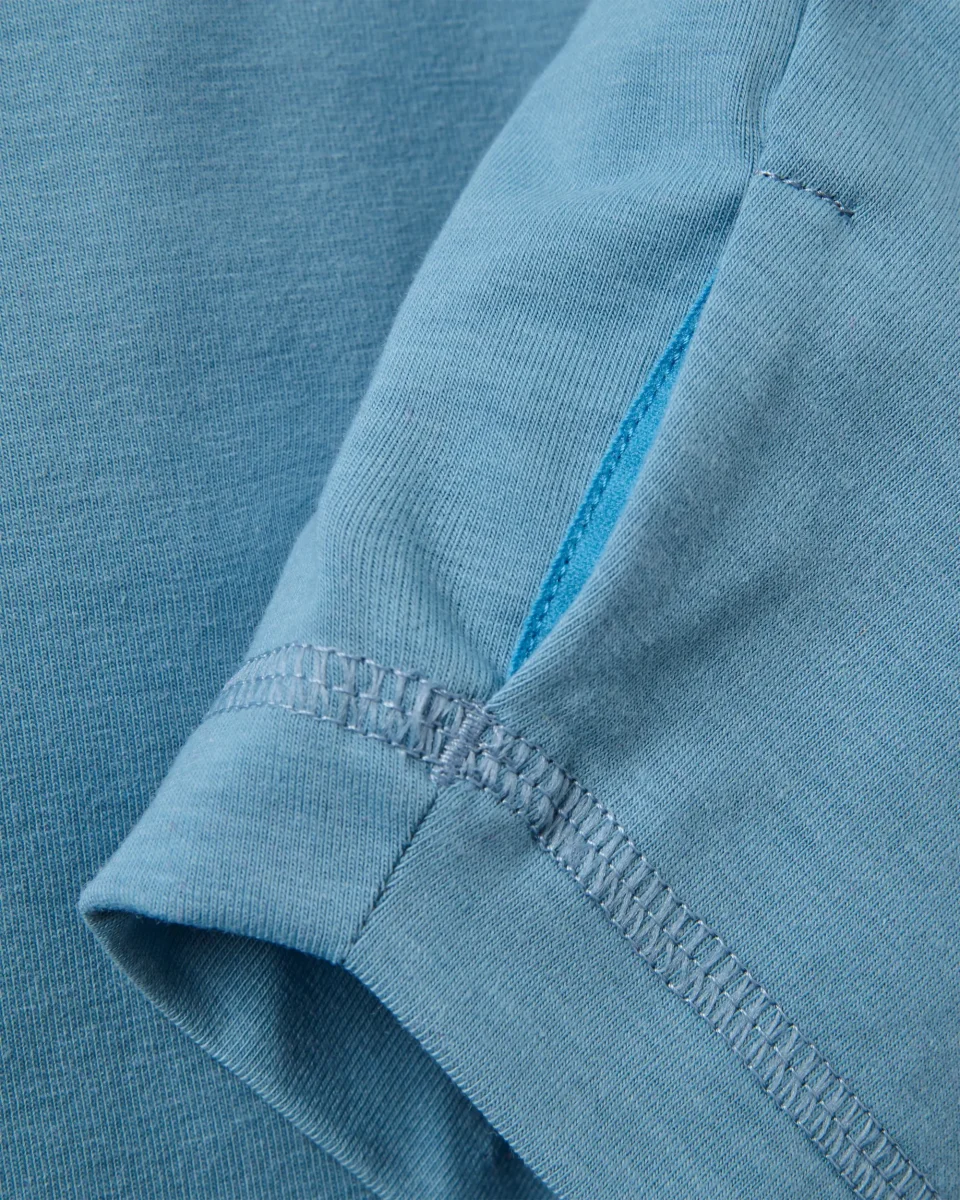 T-shirt homme manches longues Roamscreen UPF50 Drirelease® - denim délavé – Image 9