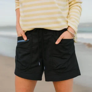 Short en coton bio Basswood - Noir