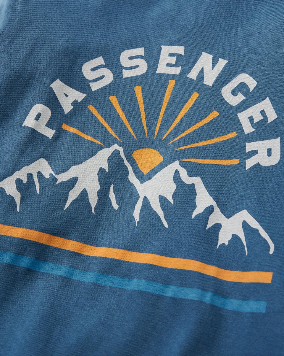 T-shirt Wander à manches longues - Denim foncé – Image 4