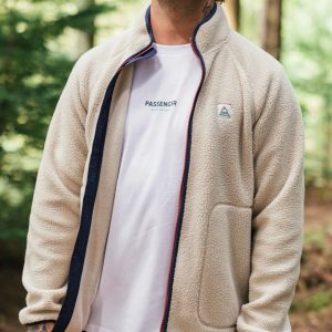 Polaire Sherpa Recyclée Full Zip Tripper 2.0 - Avoine