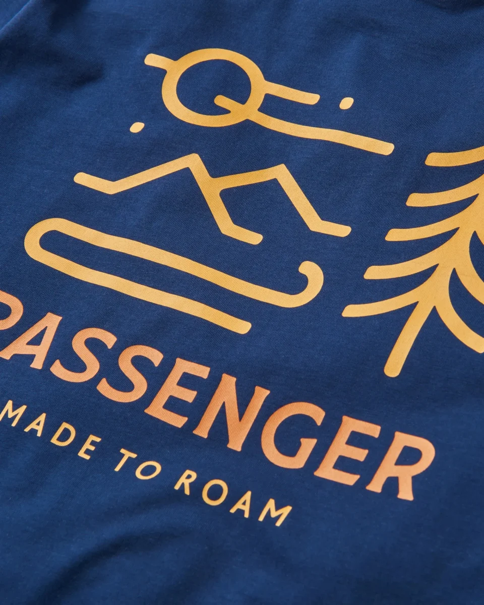 T-shirt en coton bio Phoenix - Rich Navy – Image 5