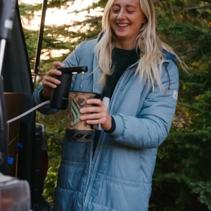 Parka Flora 2.0 Recyclée Doublée Sherpa - Arctique