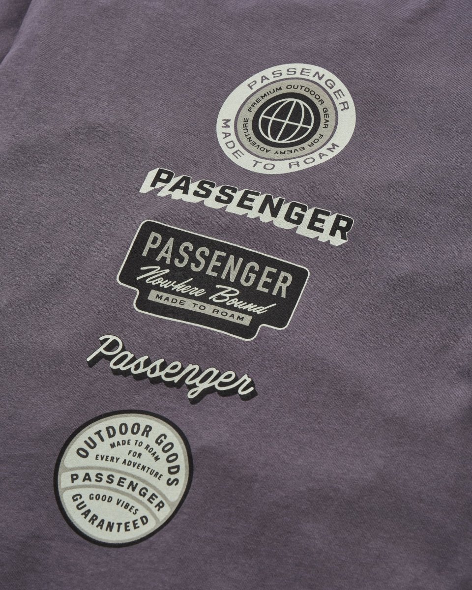 T-shirt en Coton Recyclé Guided - Noir Charbon – Image 6