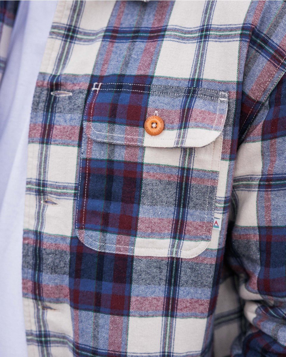 Surchemise Doublée Sherpa Freestyle - Blanc Vintage – Image 8