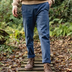 Pantalon en coton bio 365 - Denim foncé