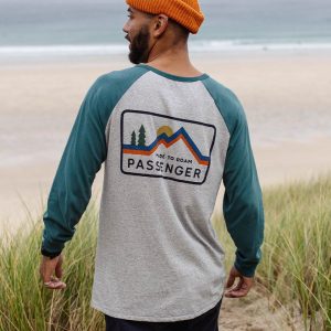 T-shirt manches longues recyclé Made To Roam - Gris Marl