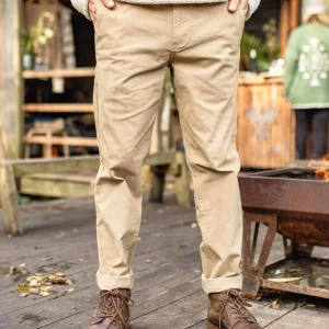 Pantalon en coton bio 365 - Chinchilla Brown