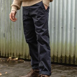 Pantalon en coton bio 365 - Noir délavé