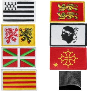 Écusson des régions notre collection de BADGE et ÉCUSSON Velcro