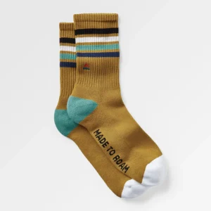 Chaussettes Mi-épaisses Bio - Jaune Moutarde