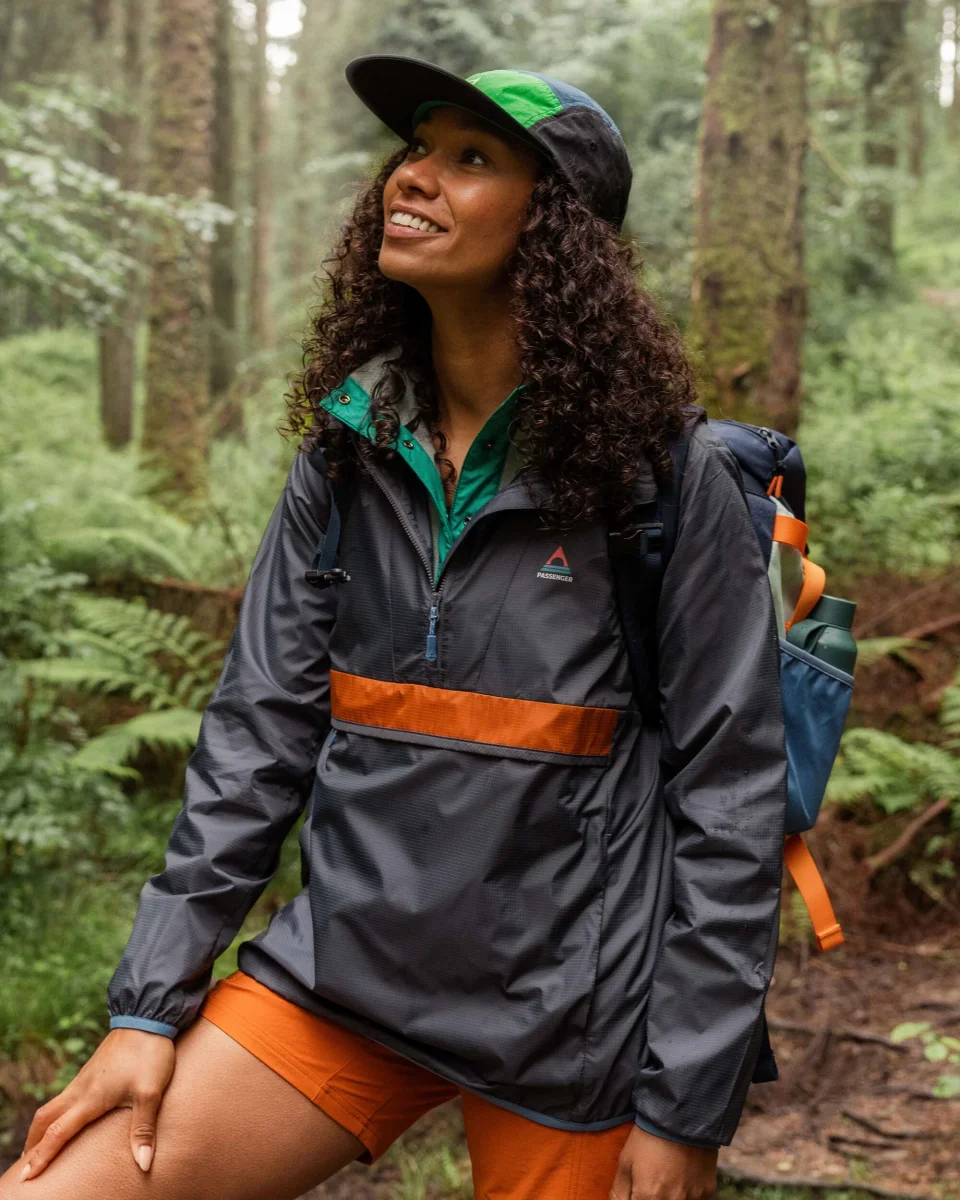 Anorak Viento Recycled Windshell - Charcoal – Image 3