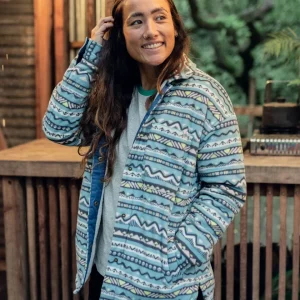 Chemise en polaire recyclée doublée sherpa Orion - Mountain Geo Arctic