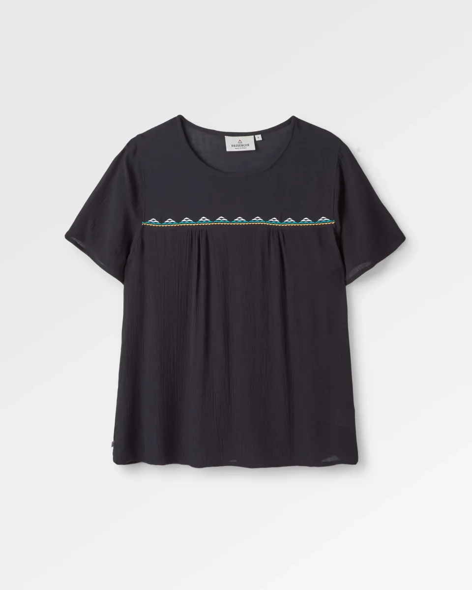 Haut Pétale - Noir – Image 2