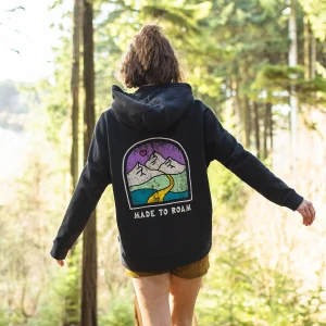 Hoodie en coton recyclé Friday Collective - Noir