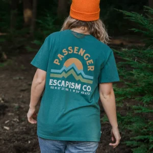 T-shirt en Coton Recyclé Breathe - Méditerranéen