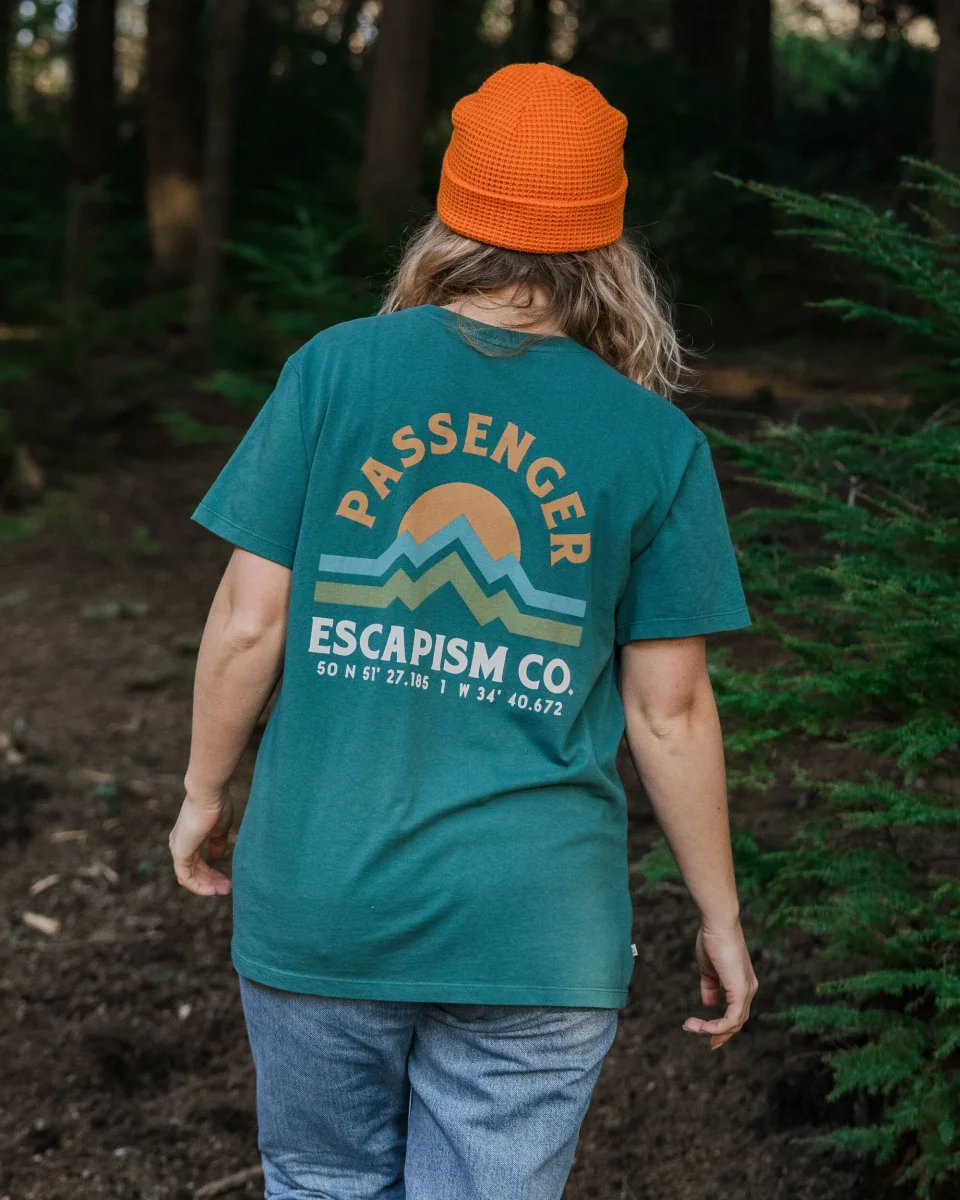 T-shirt en Coton Recyclé Breathe - Méditerranéen