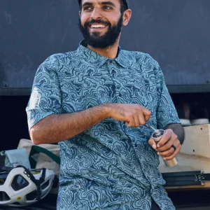 Chemise Active Recyclée 365 - Strata Swirl Arctic