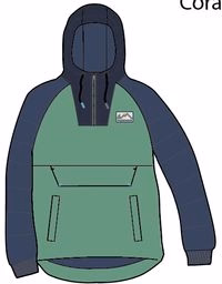 Veste Isolante Recyclée à Fermeture Éclair 1/2 Ocean - Vert Fôret – Image 9