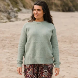 Pull Recyclé Tricoté Cove - Pistache