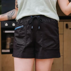 Short en Coton Bio Basswood - Noir