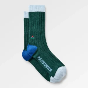 Chaussettes recyclées Koa - vert fougère foncé