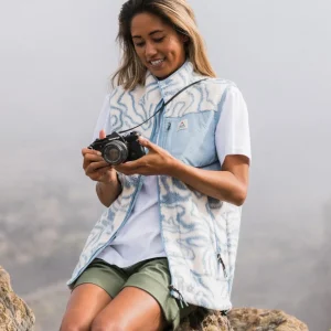 Gilet Sherpa Recyclé Fairbanks - Strata Swirl Birch