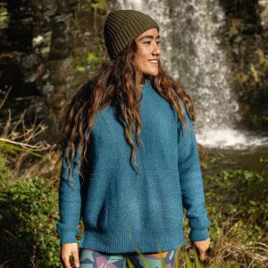 Pull Recyclé Tricoté Cove - Denim Foncé