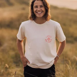 T-Shirt en Coton Sauvagement Recyclé - Bouleau