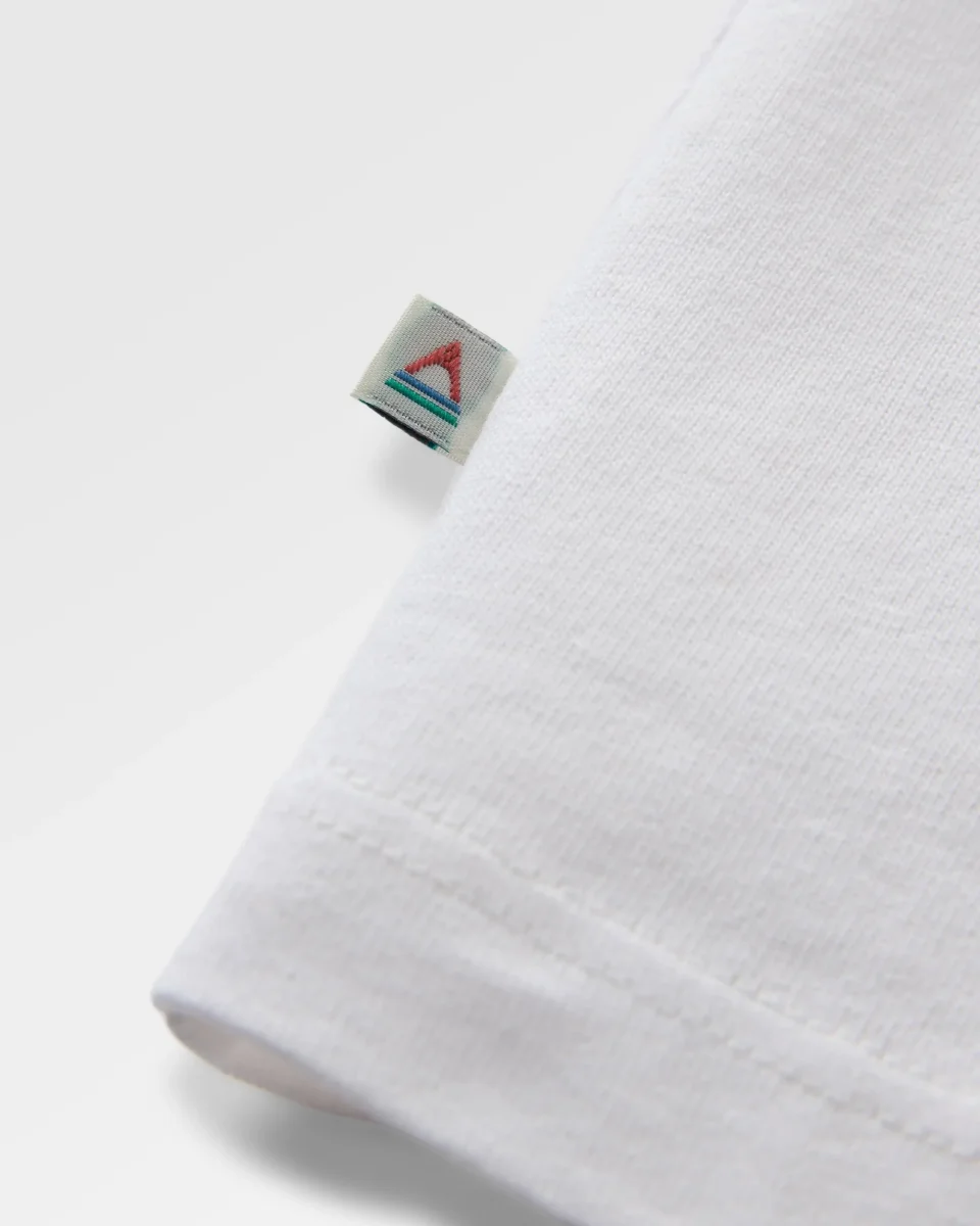 Haut en Coton Recyclé Snapshot - Blanc – Image 8