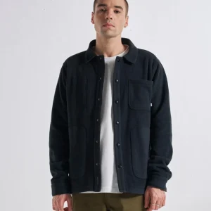 Surchemise Adapt en Polartec recyclé - Noir