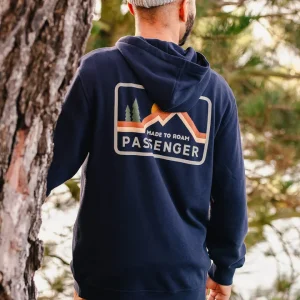 Hoodie Recyclé Made To Roam - Bleu Marine Profond