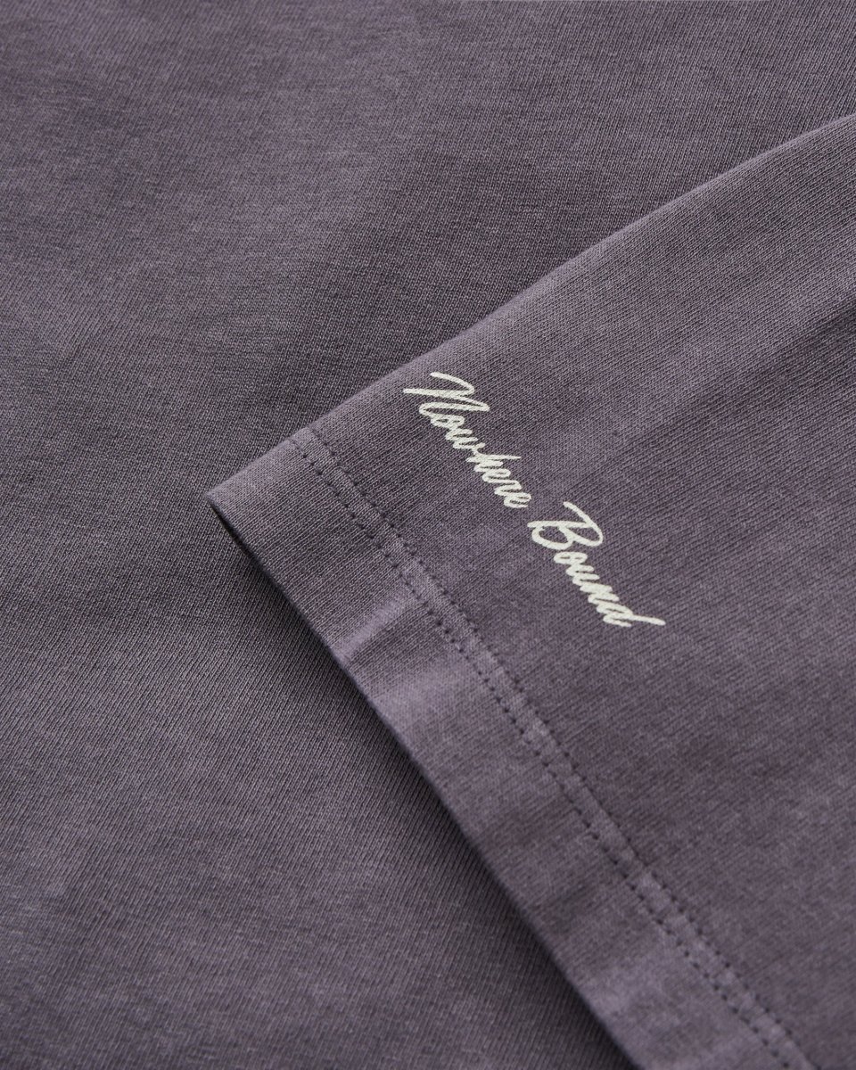 T-shirt en Coton Recyclé Guided - Noir Charbon – Image 5