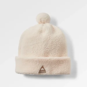 Bonnet Sherpa Recyclé Neige - Blanc Vintage