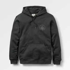 Hoodie en coton recyclé Escapism - Noir