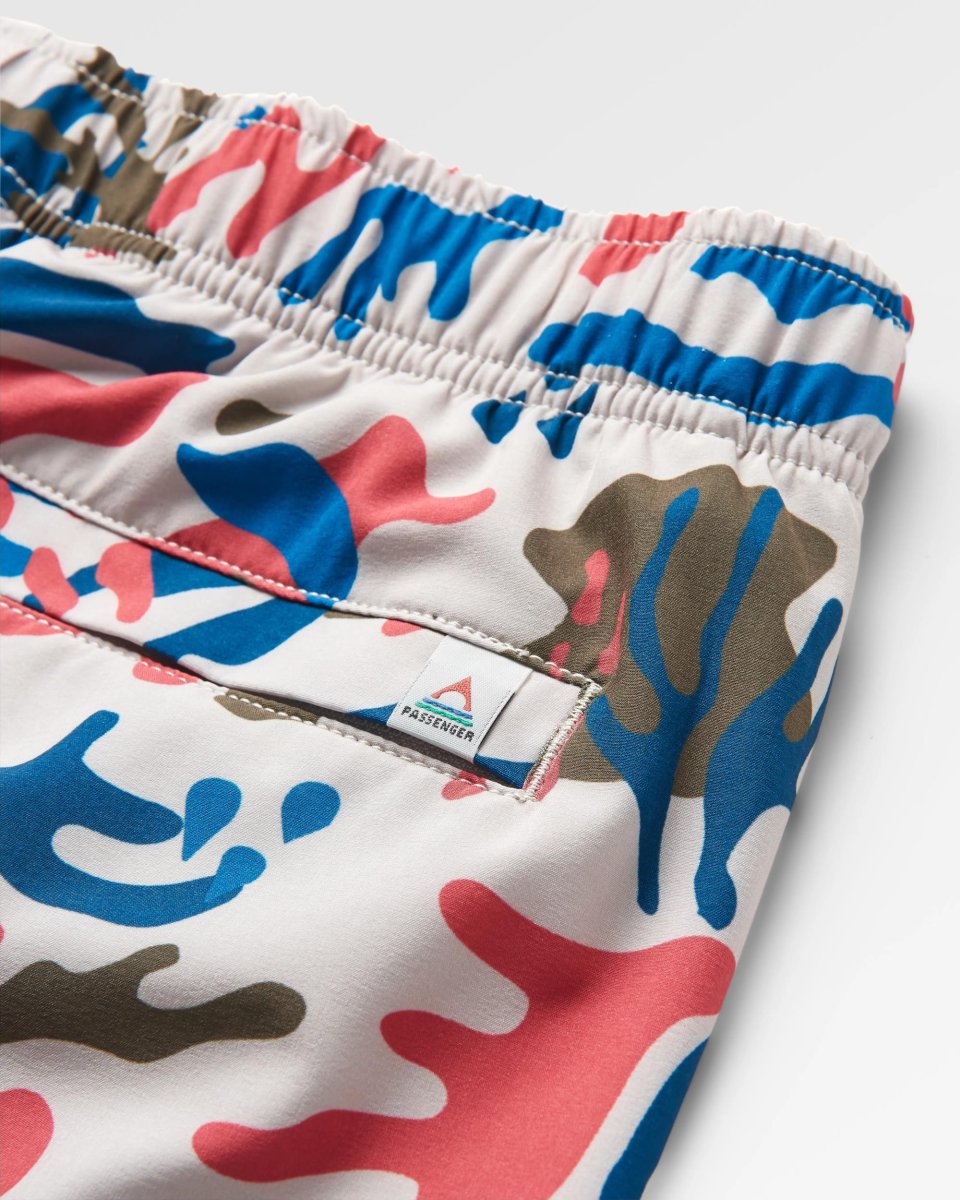 Short de bain polyvalent Porto Recyclé - Camouflage d'algues couleur galet gris – Image 8