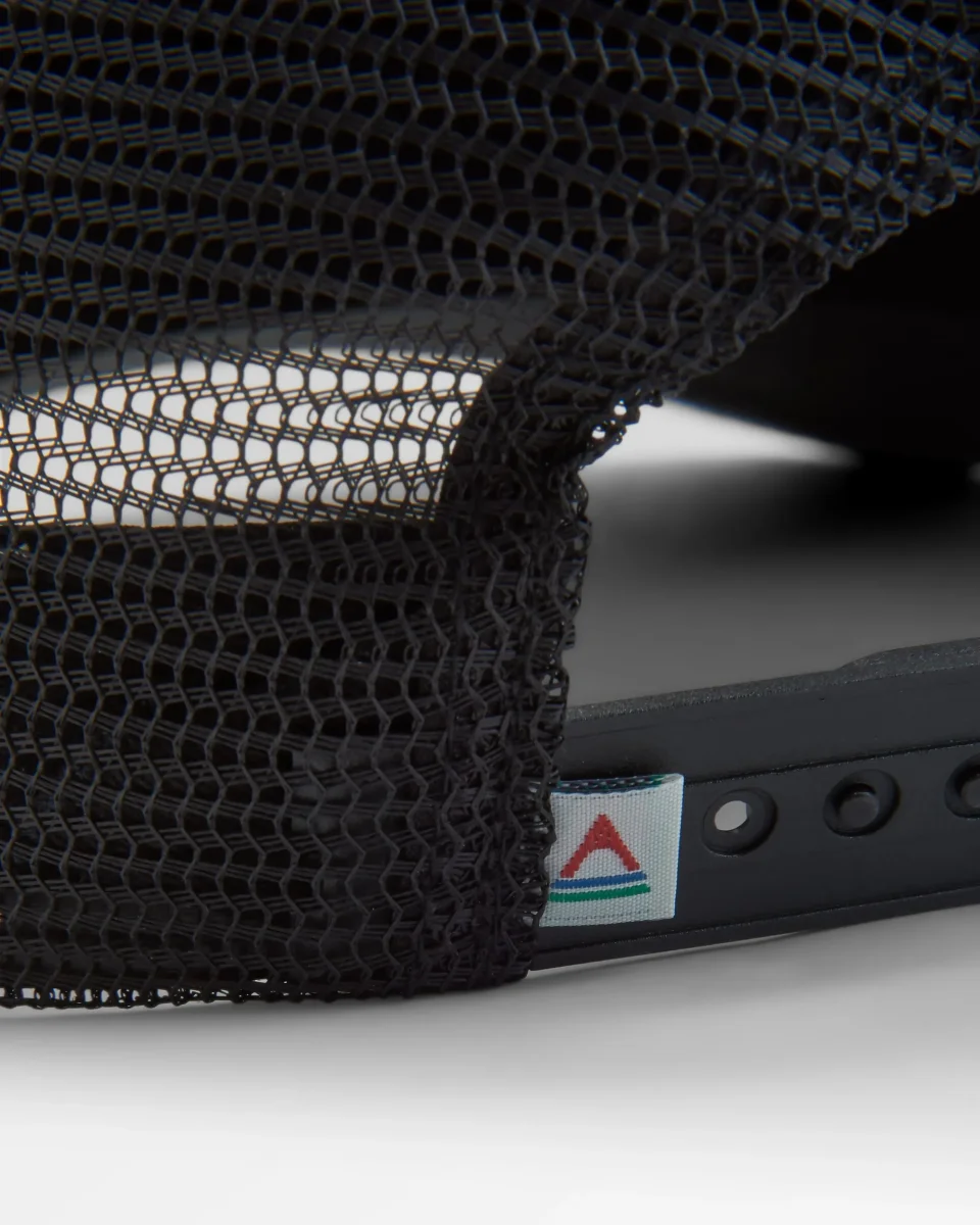 Casquette Trucker en Coton Recyclé - Noir – Image 4