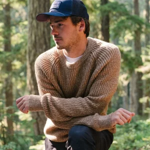 Pull recyclé tricoté - Pierre