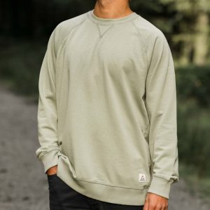 Sweat-shirt homme Heritage - pistache