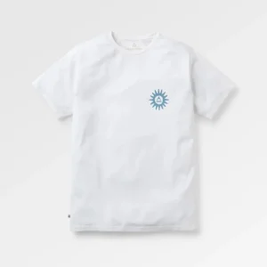 T-shirt en coton recyclé Easy Days - Blanc