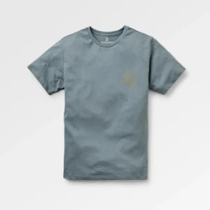 T-shirt en coton recyclé Escapism - Gris orageux