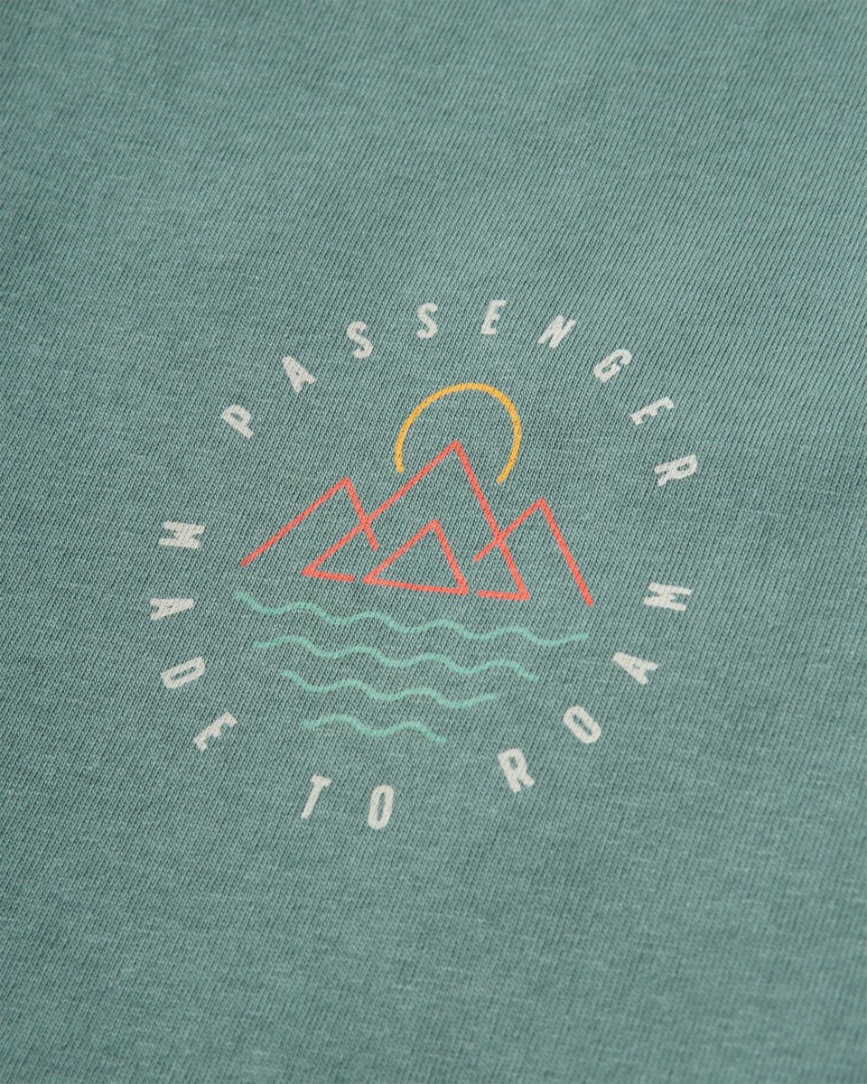 T-shirt en Coton Recyclé Escapism - Vert Fôret – Image 8