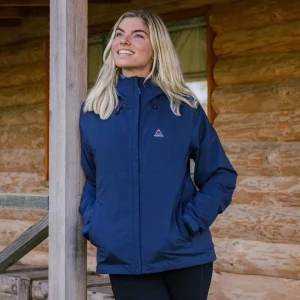 Veste Imperméable Recyclée Rainstorm - Marine Riche