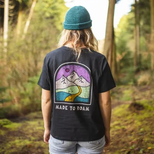 T-shirt en coton recyclé Friday Collective - Noir