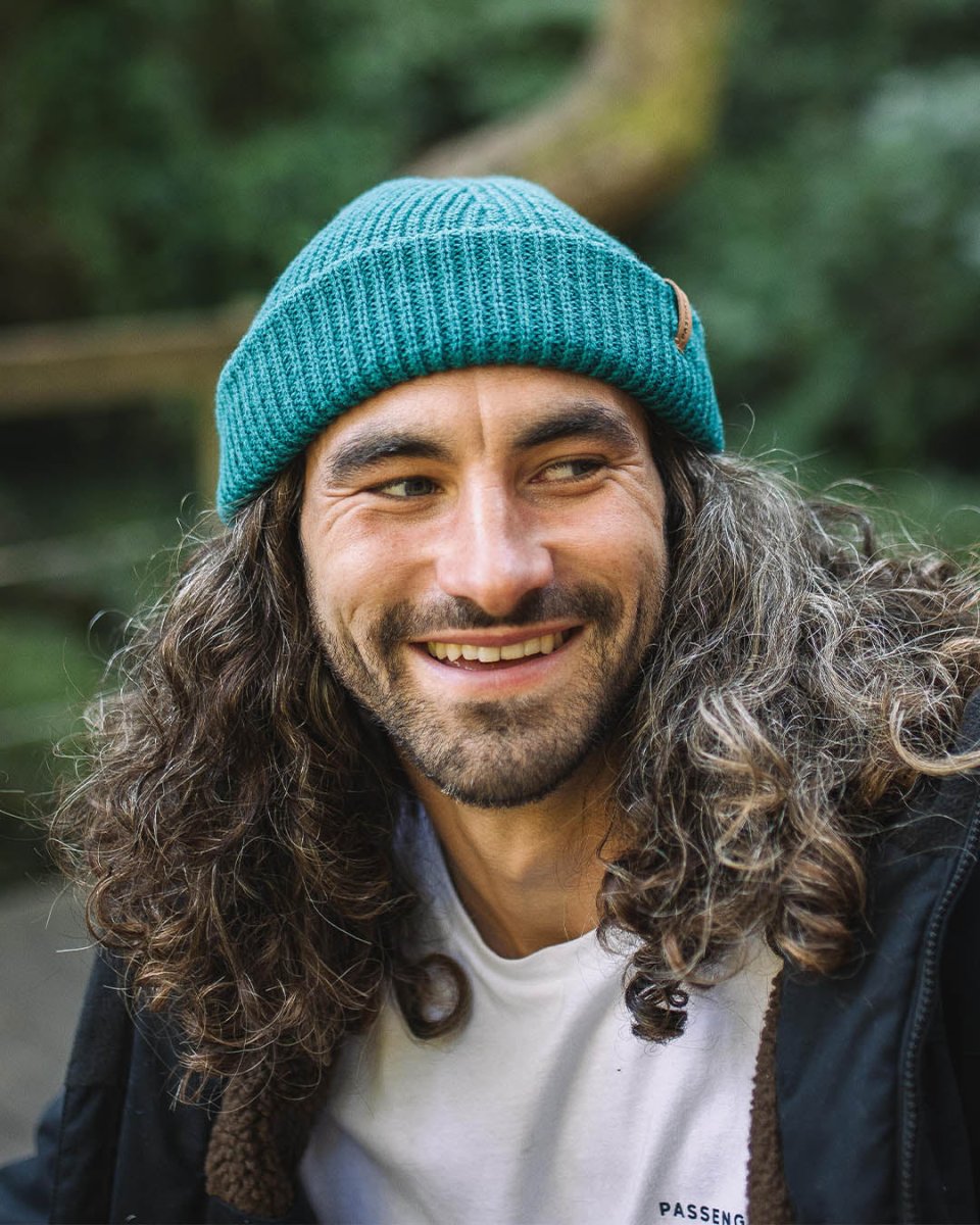 Bonnet en acrylique recyclé Compass - Shaded Spruce – Image 5