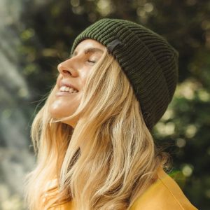 Bonnet en acrylique recyclé Compass - Fir Tree