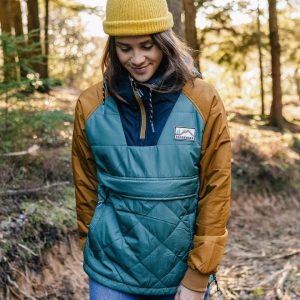 Veste Isolante Recyclée à Fermeture Éclair 1/2 Ocean - Océan Profond