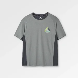 T-shirt actif pour se détendre - Gris Chiné