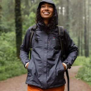 Veste Imperméable Recyclée Skyburst - Charcoal