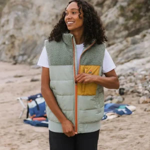 Gilet sans manches isolant recyclé Inspire - Pistache